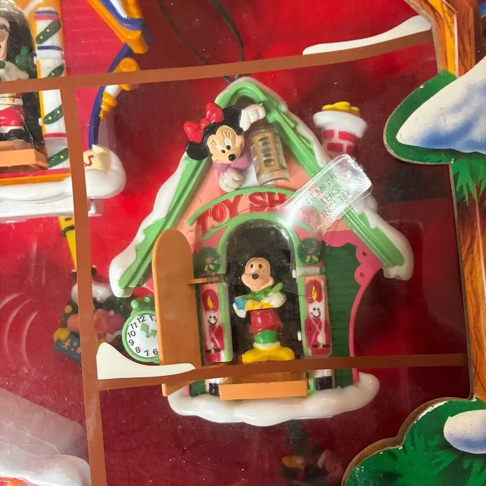 Mr. Christmas 1993 Vintage Mickey's Clock Shop Animated New In Box